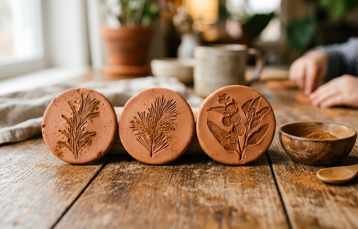 Aromatic Forest Floor Clay-Stamp Smell Quest — Sensory Play activity for ages 5–10 years (indoor, 45 min)
