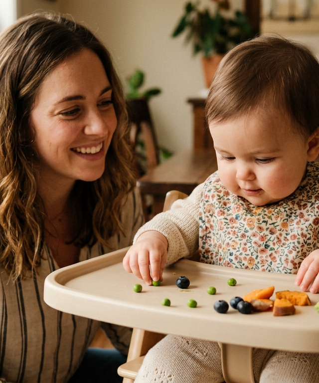 Month 9: Pincer Grasp Snack Tray — Baby (0–12 months) activity for ages 8–9 months (indoor, 10 min)
