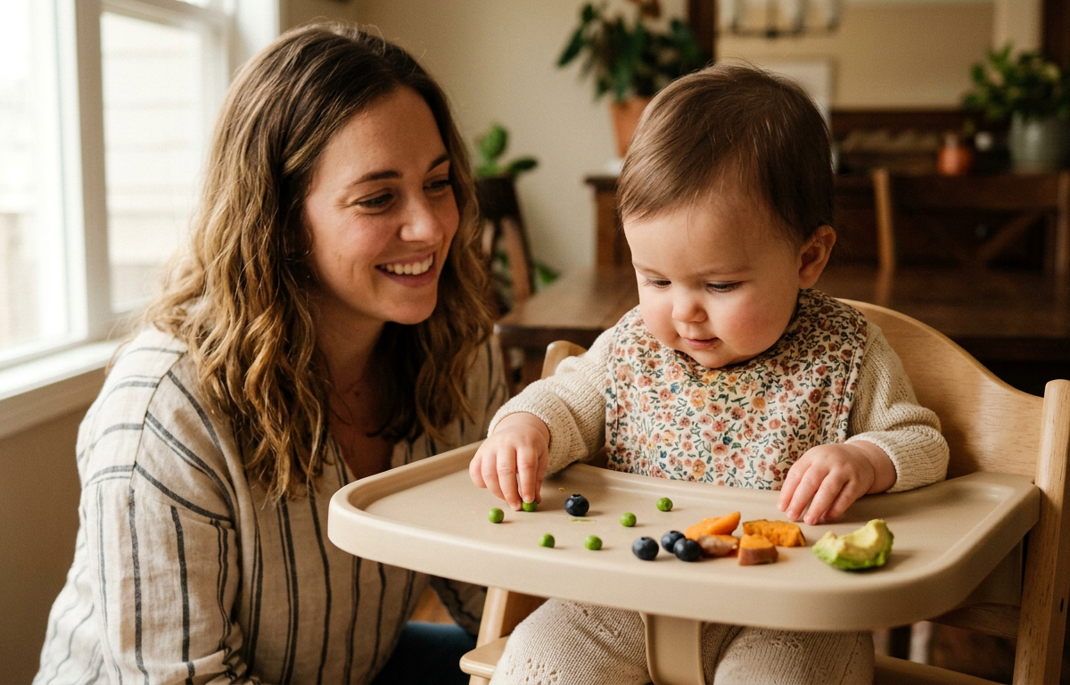 Month 9: Pincer Grasp Snack Tray — Baby (0–12 months) activity for ages 8–9 months (indoor, 10 min)