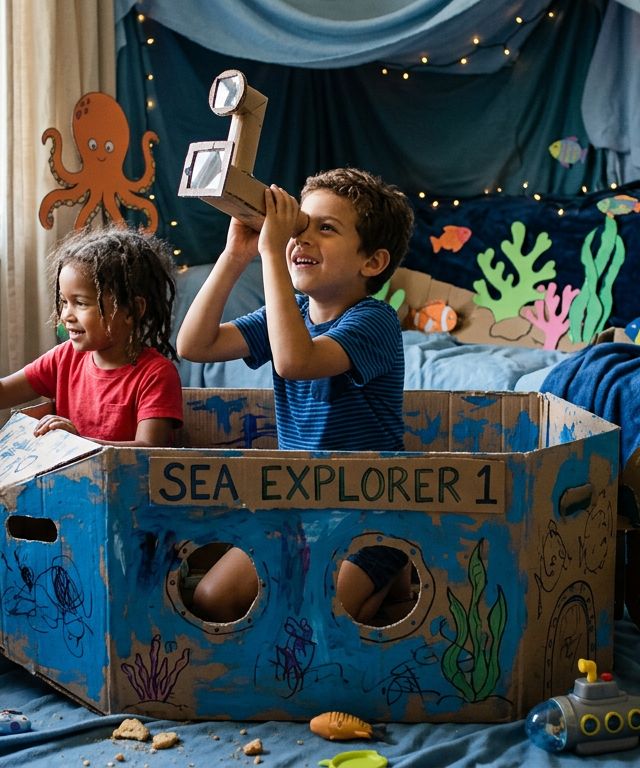 Deep Sea Submarine Explorer Role-Play — Animals activity for ages 4–8 years (indoor, 90 min)
