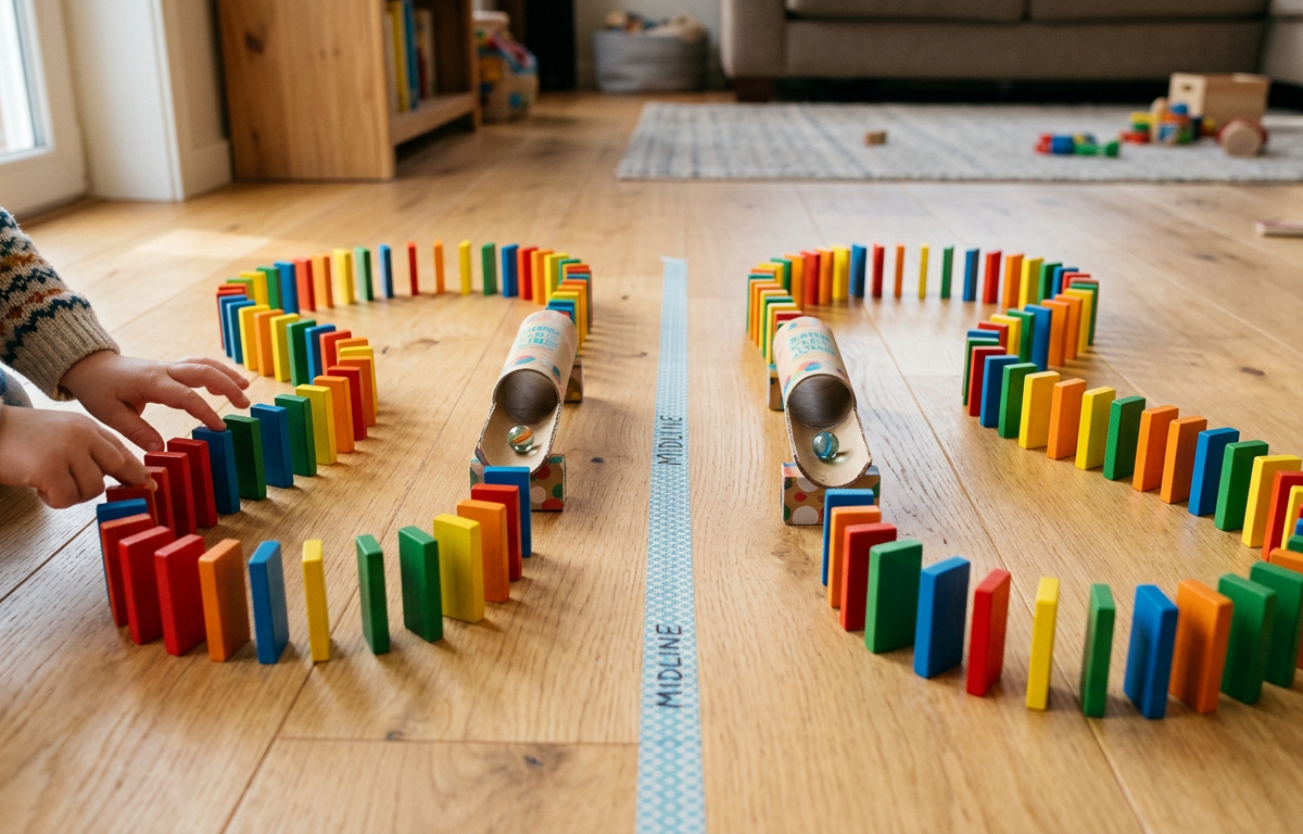 Mirror Movement Copycat Chain Reaction — Games activity for ages 6–10 years (indoor, 45 min)