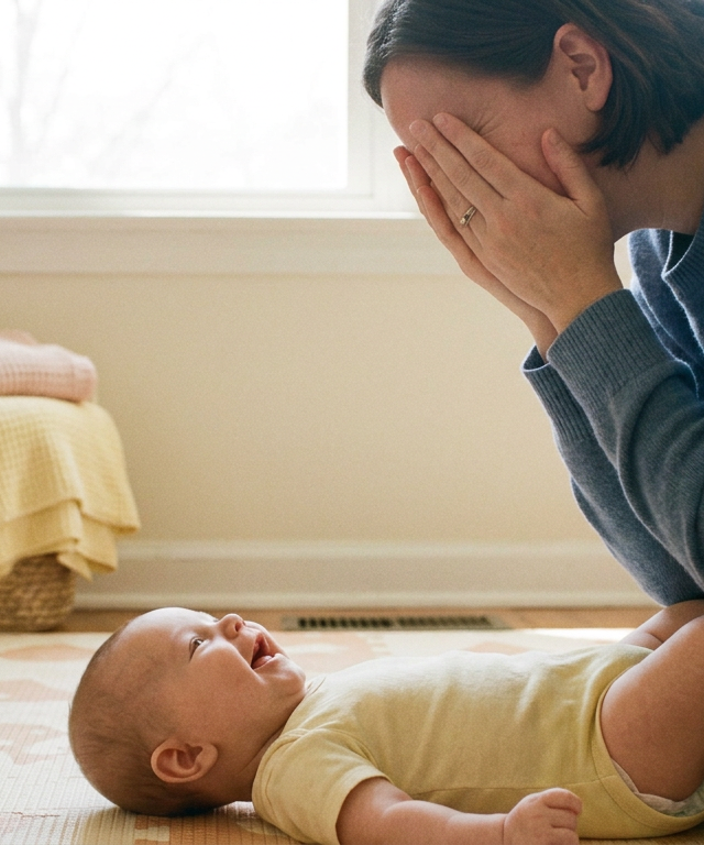 Peek-a-Boo Face Fun — Baby (0–12 months) activity for ages 1–3 months (indoor, 5 min)