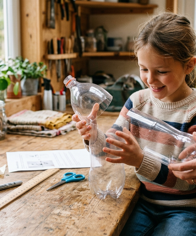 Homemade Rain Gauge Weather Watch — Water Play activity for ages 5–9 years (outdoor, 25 min)