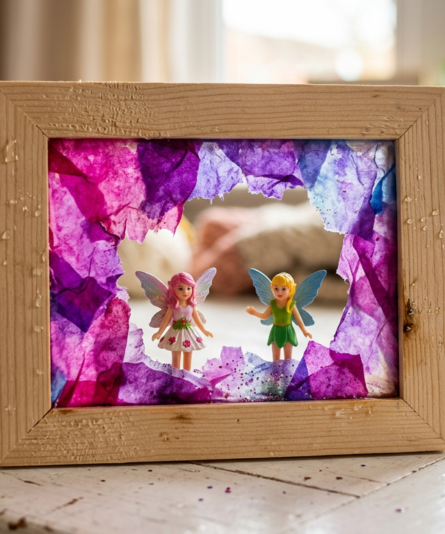 The Secret Disappearing Tissue Paper Pixie Portal Illusion — Magic Tricks activity for ages 6–10 years (indoor, 45 min)