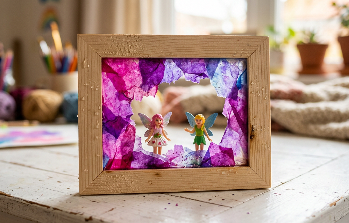 The Secret Disappearing Tissue Paper Pixie Portal Illusion — Magic Tricks activity for ages 6–10 years (indoor, 45 min)