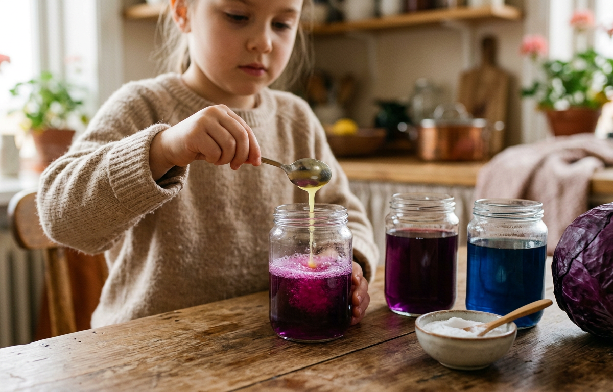 Wizard's Color-Changing Potion Lab — Science Experiments activity for ages 5–9 years (indoor, 45 min)