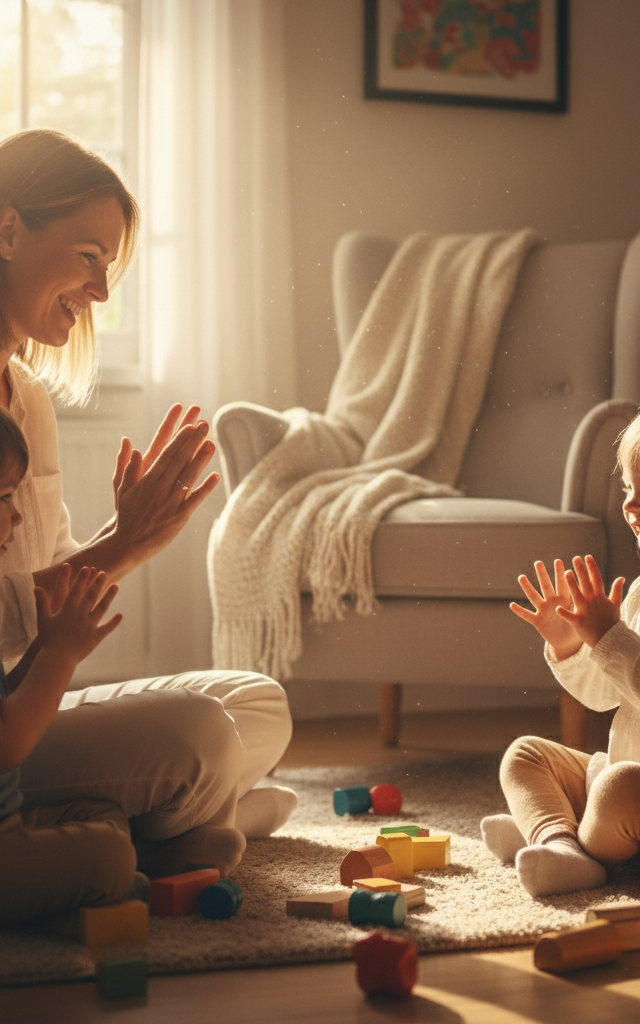 Call-and-Response Clap Codes — Music activity for ages 4–8 years (indoor, 25 min)