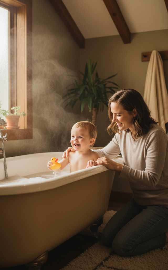 Bath Time Body Gratitude — Conversation & Connection activity for ages 3–12 years (indoor, 10 min)