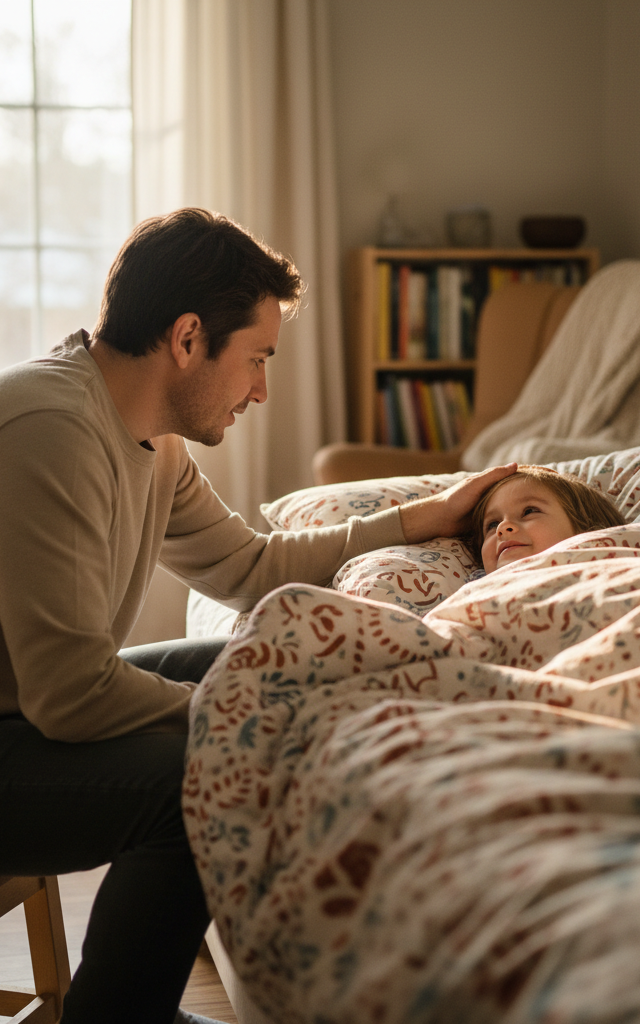 Bedtime Hero of the Day — Conversation & Connection activity for ages 3–12 years (indoor, 10 min)