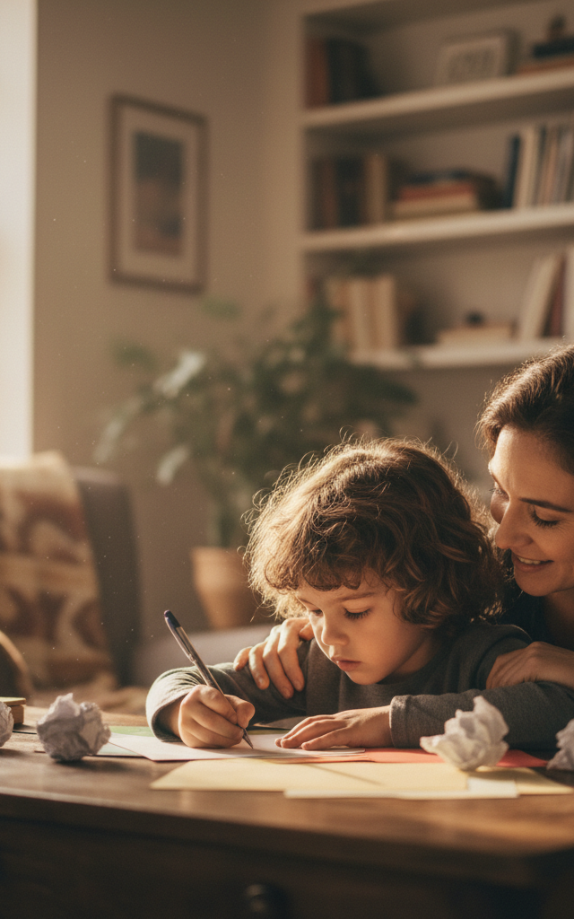 Future Self Letter Talk — Conversation & Connection activity for ages 5–12 years (indoor, 20 min)