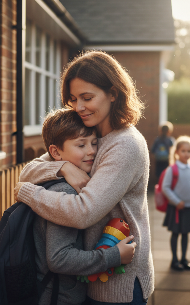 School Drop-Off Power Question — Conversation & Connection activity for ages 3–12 years (outdoor, 5 min)