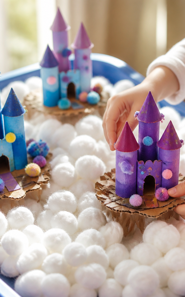 Floating Castle on a Cotton Cloud Archipelago — Fantasy & Characters activity for ages 6–10 years (indoor, 90 min)