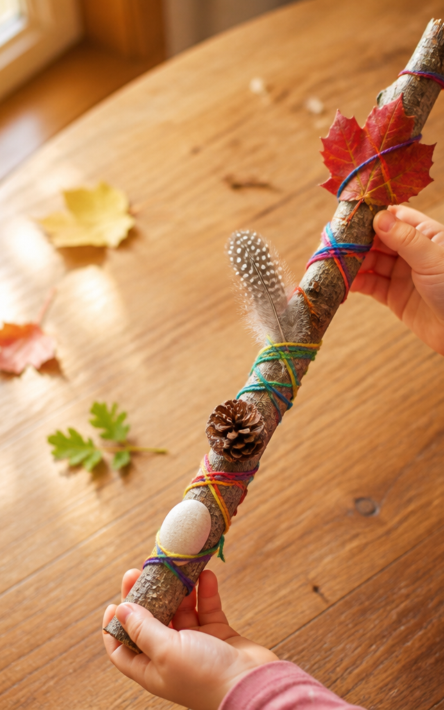 Journey Stick Storytelling Memento — Nature & Outdoor Play activity for ages 4–8 years (outdoor, 90 min)