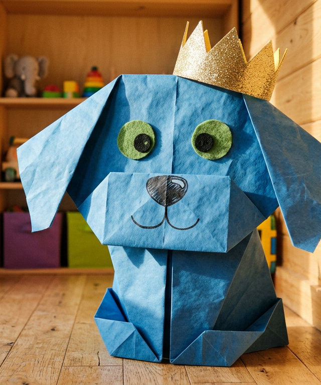 Giant Origami Storybook Character Crafting Workshop — Reading & Literacy activity for ages 6–11 years (indoor, 60 min)