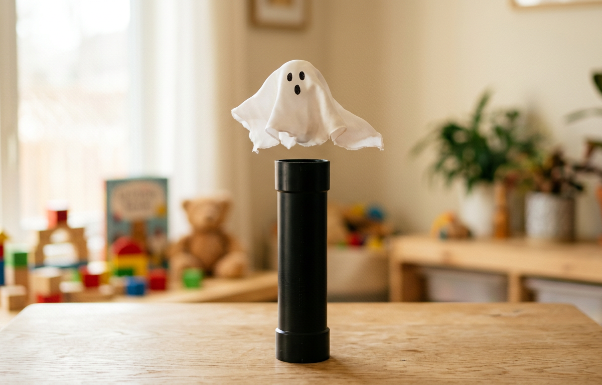 The Floating Haunted Silk Ghost Illusion — Magic Tricks activity for ages 6–11 years (indoor, 40 min)