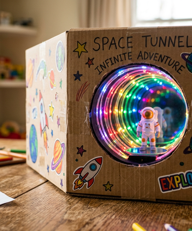 The Secret Infinite Corridor Illusion Chamber — Magic Tricks activity for ages 8–12 years (indoor, 60 min)