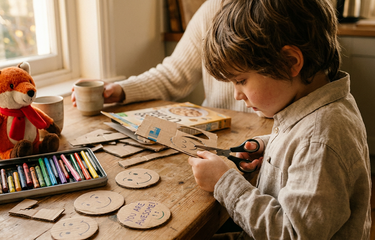 Kindness Coin Creation Station — Building Character activity for ages 4–8 years (indoor, 20 min)