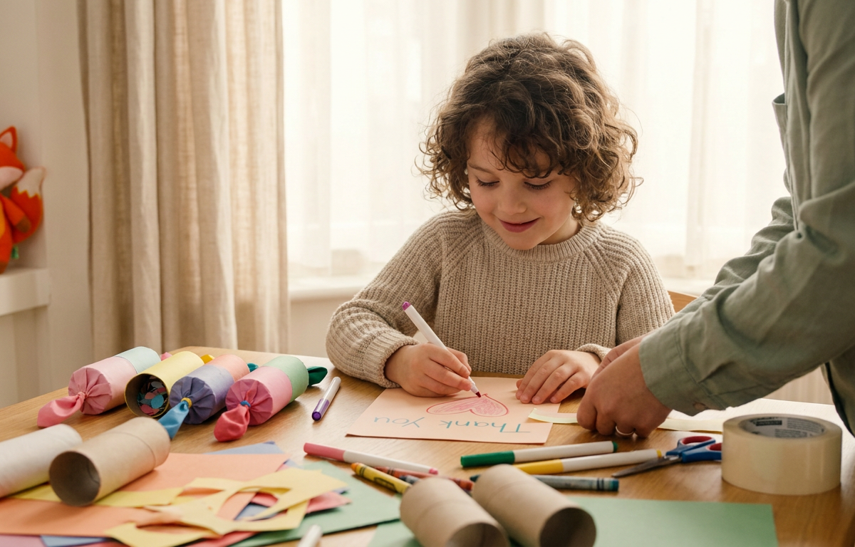 Kindness Confetti Popper Party — Building Character activity for ages 4–8 years (indoor, 15 min)
