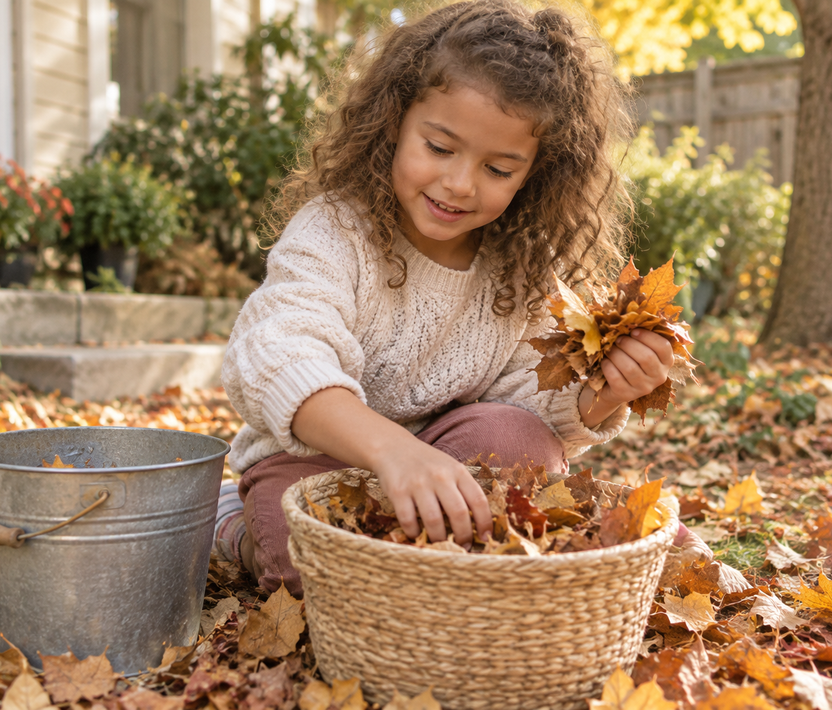 Leaf Pile Estimation Adventure — Numbers & Math activity for ages 4–7 years (outdoor, 15 min)