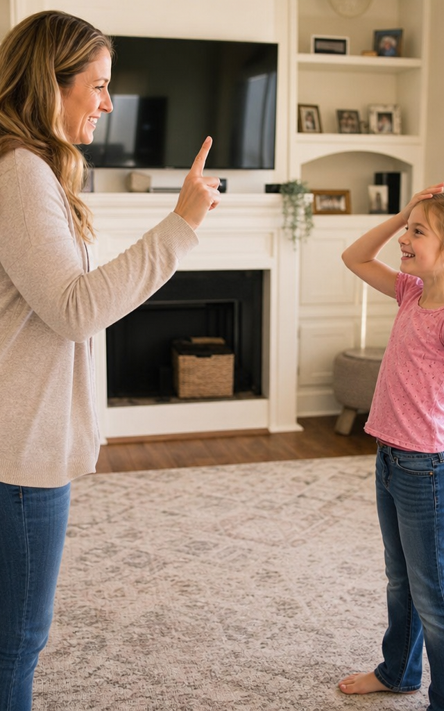 Backwards Simon Says — Games activity for ages 5–10 years (indoor, 15 min)