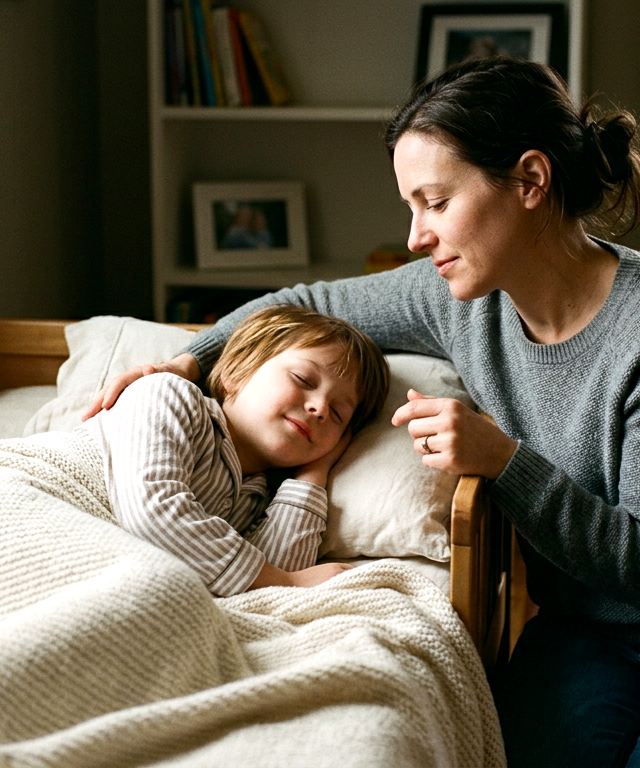 Bedtime Body Nightlight — Quiet Time & Calm Corner activity for ages 3–8 years (indoor, 15 min)