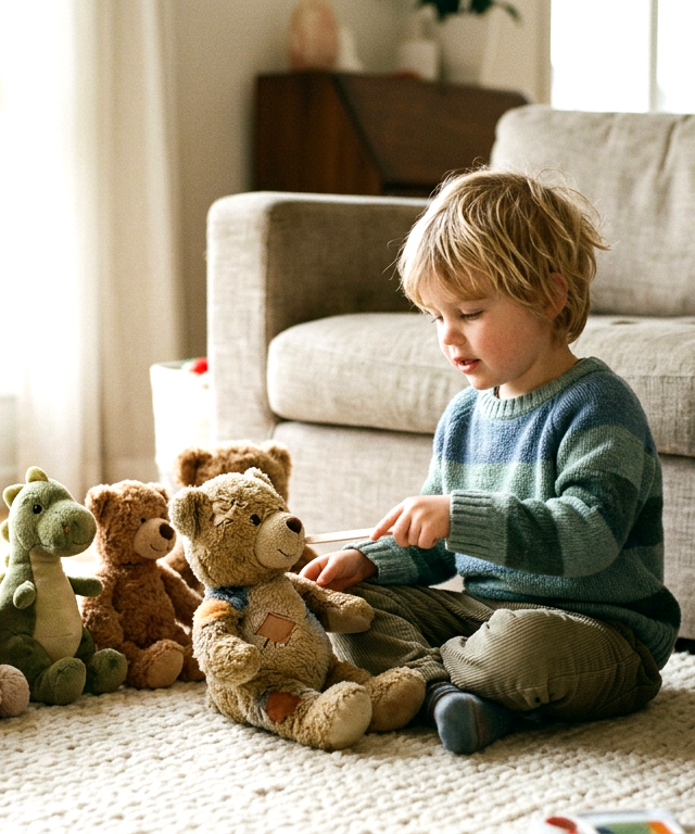 Doctor's Office Wellness Check — Pretend Play activity for ages 3–8 years (indoor, 15 min)