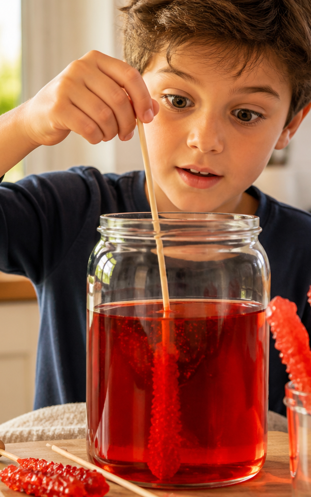 Dragon's Breath Fiery Rock Candy — Magic Tricks activity for ages 6–12 years (indoor, 60 min)
