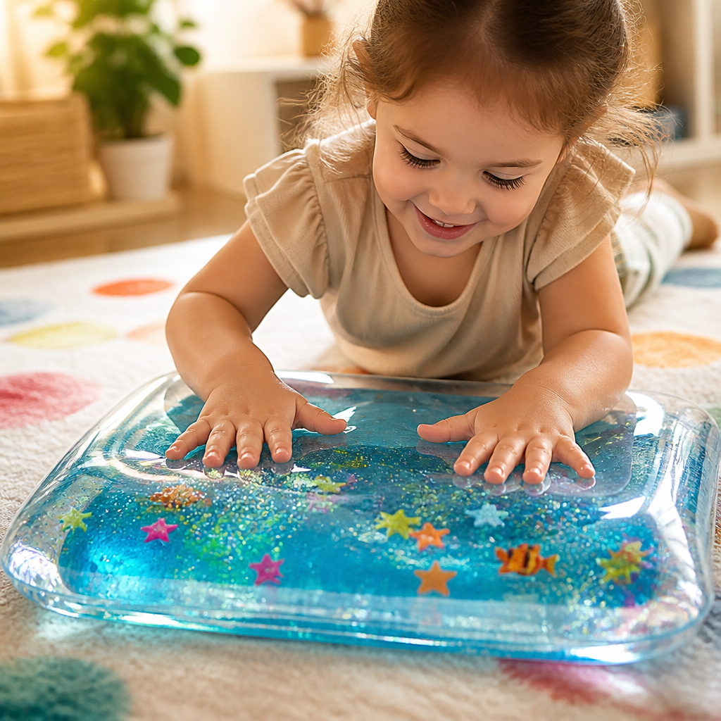Dreamy Water Blob Sensory Exploration Mat — Arts & Crafts activity for ages 3–8 years (indoor, 60 min)