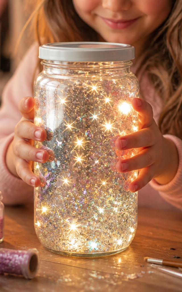 Fairy Dust Lamp with Whispering Fireflies — Fantasy & Characters activity for ages 6–10 years (indoor, 60 min)