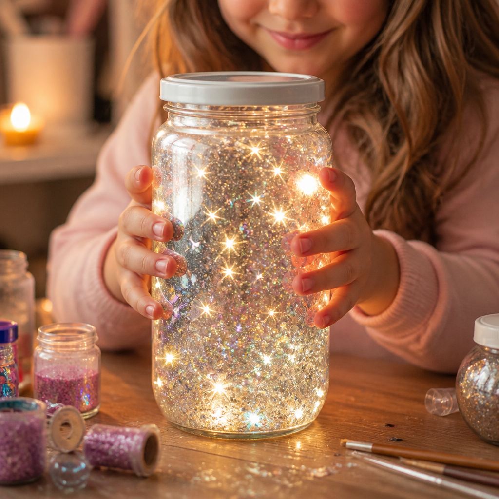 Fairy Dust Lamp with Whispering Fireflies — Fantasy & Characters activity for ages 6–10 years (indoor, 60 min)