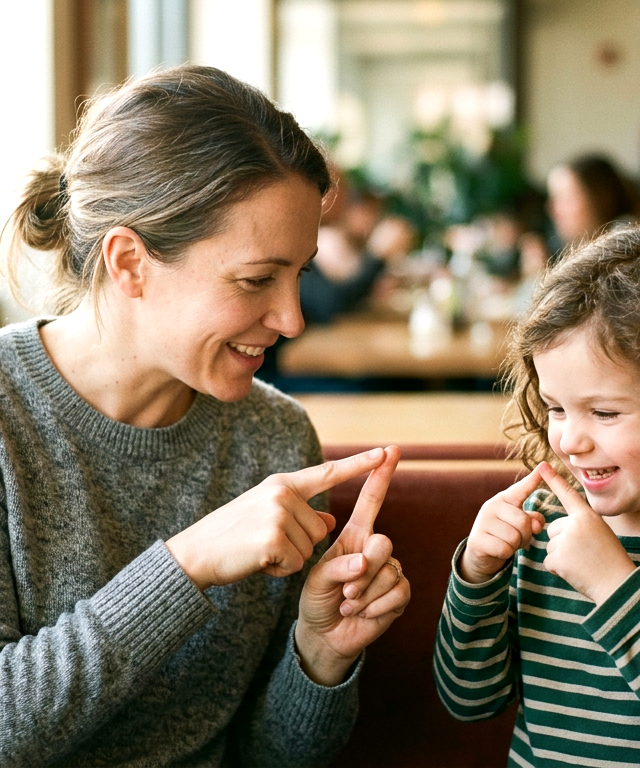 Fingerprint Face Race — On-the-Go & Waiting activity for ages 3–8 years (indoor, 15 min)