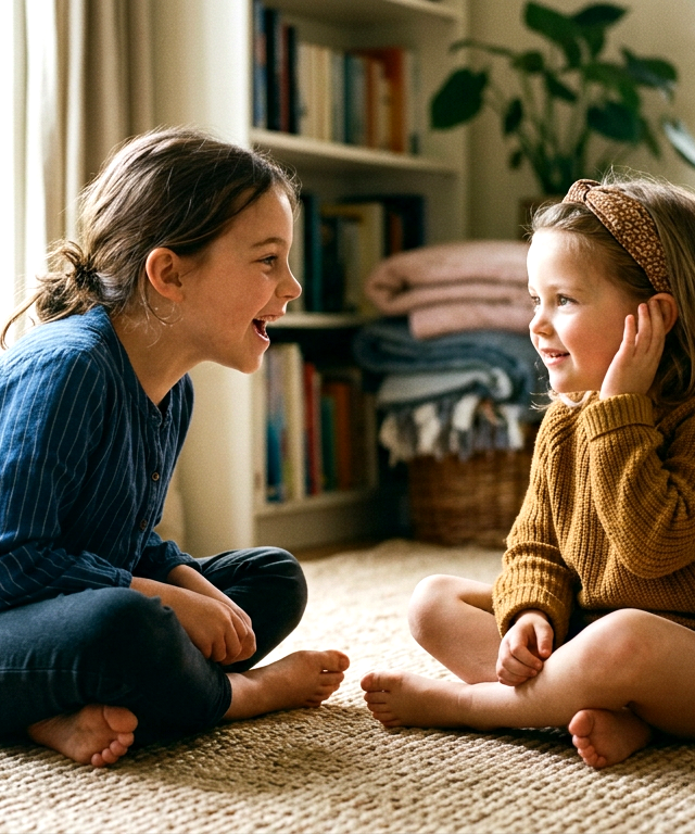 Fortunately/Unfortunately Story — Games activity for ages 5–12 years (indoor, 15 min)