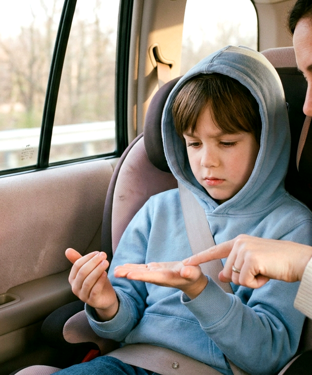 Pocket Feelings Compass — On-the-Go & Waiting activity for ages 4–9 years (indoor, 15 min)