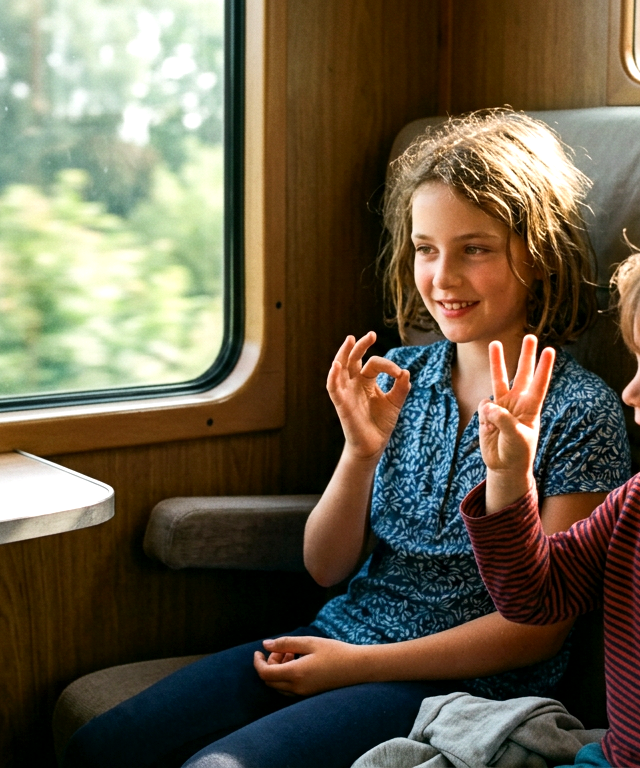 Silent Sibling Semaphore — On-the-Go & Waiting activity for ages 5–11 years (indoor, 15 min)