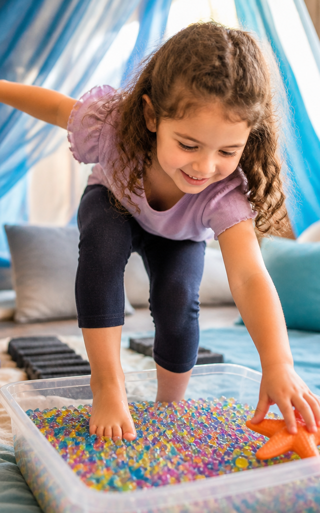 Squishy Starfish Obstacle Course — Movement activity for ages 3–7 years (indoor, 60 min)