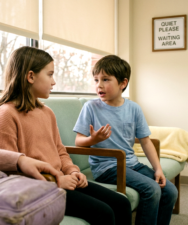 Waiting Room Category Chain — On-the-Go & Waiting activity for ages 4–10 years (indoor, 15 min)