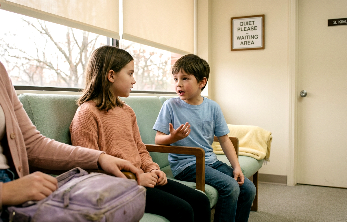 Waiting Room Category Chain — On-the-Go & Waiting activity for ages 4–10 years (indoor, 15 min)