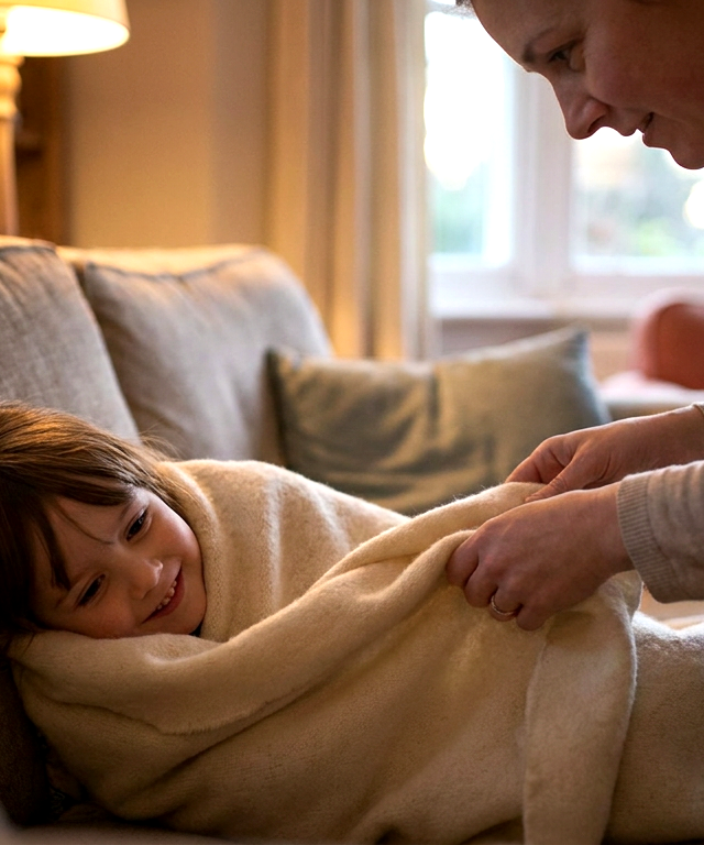 Warm Cocoon Wrap — Quiet Time & Calm Corner activity for ages 3–8 years (indoor, 15 min)