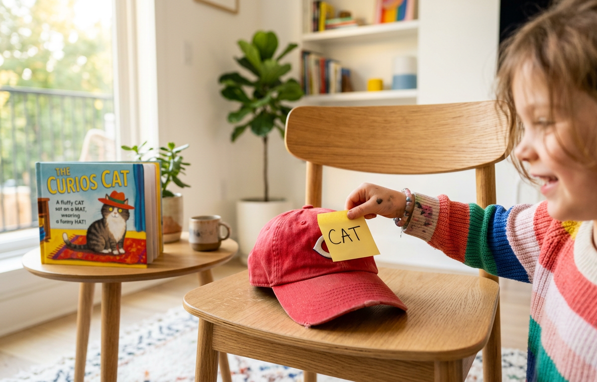 Read-and-Rhyme Word Sort — Reading & Literacy activity for ages 4–7 years (indoor, 30 min)