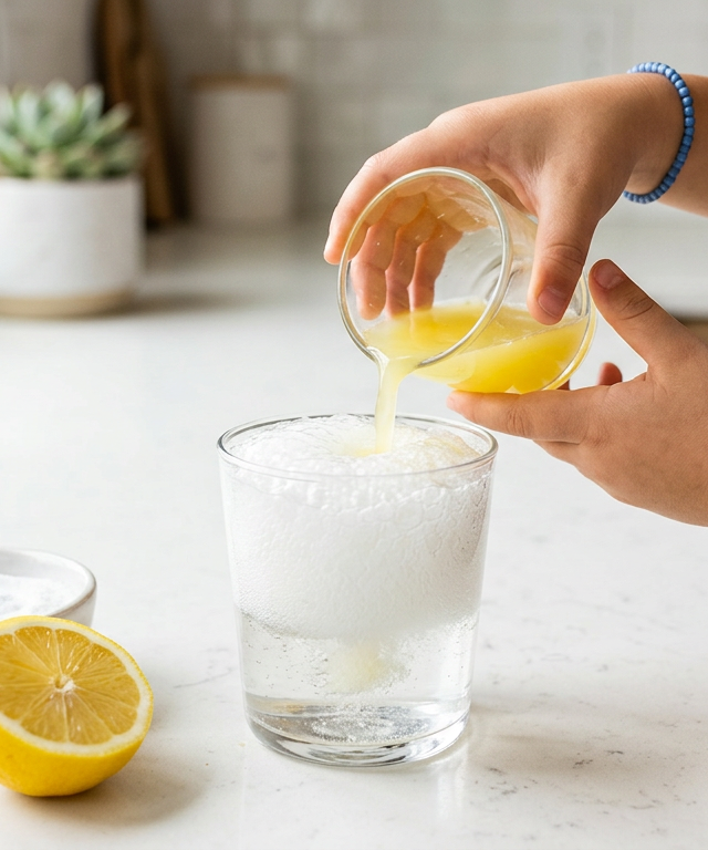 Fizzy Lemonade Chemistry — Science Experiments activity for ages 4–8 years (indoor, 15 min)