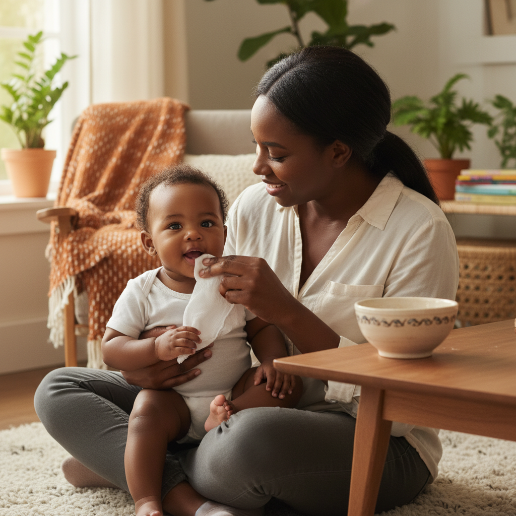Tiny Teeth Tidy-Up Time — Baby (0–12 months) activity for ages 6–9 months (indoor, 5 min)