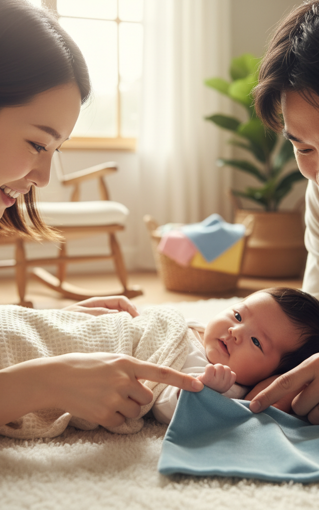 Tiny Touches Sensory Exploration — Baby (0–12 months) activity for ages 0–3 months (indoor, 10 min)