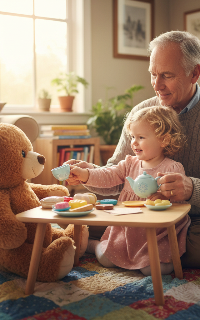 My Little Tea Party Adventure — Toddler (12–36 months) activity for ages 24–36 months (indoor, 20 min)