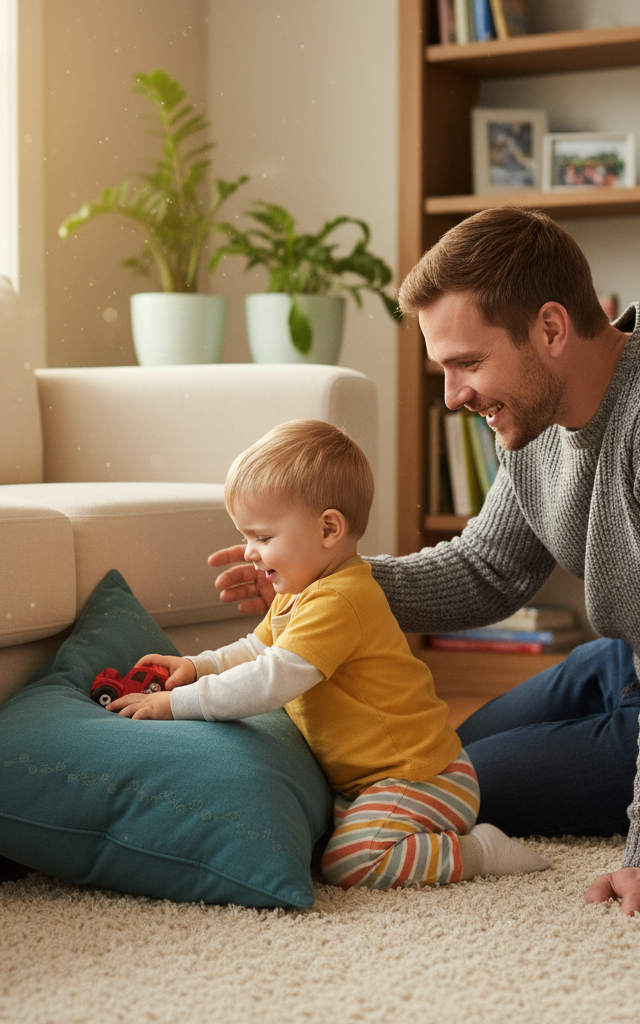 Two-Step Direction Treasure Hunt — Toddler (12–36 months) activity for ages 24–36 months (indoor, 15 min)