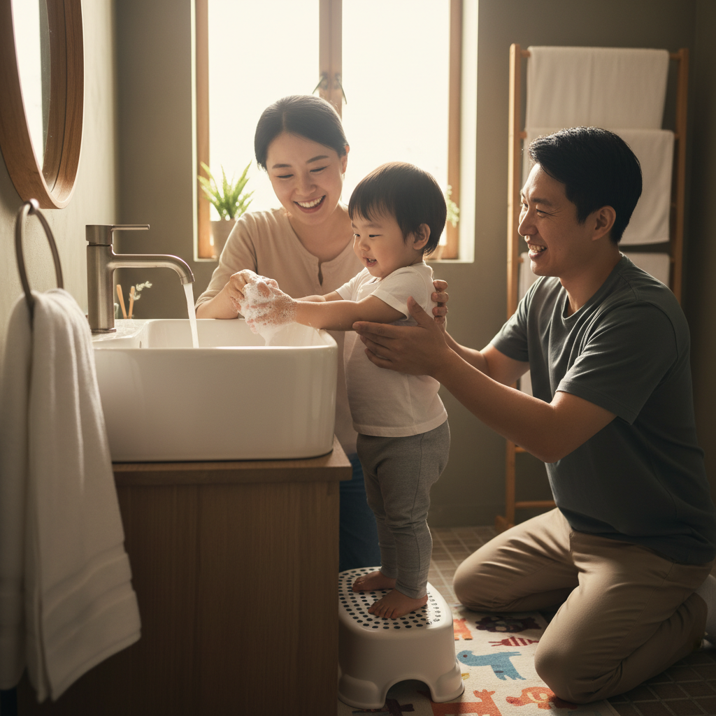 Sing-Along Hand Wash — Toddler (12–36 months) activity for ages 18–36 months (indoor, 5 min)