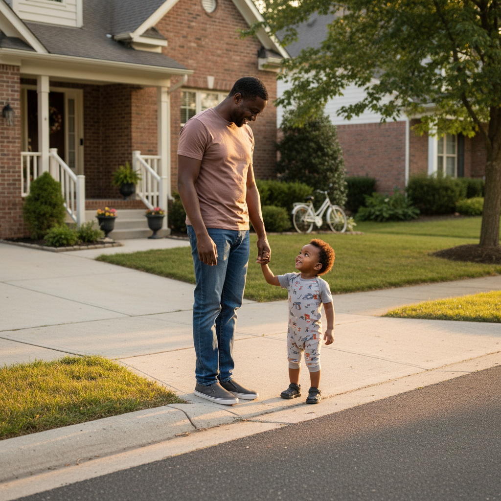 "Stop" and Go with Me! — Toddler (12–36 months) activity for ages 18–36 months (outdoor, 15 min)