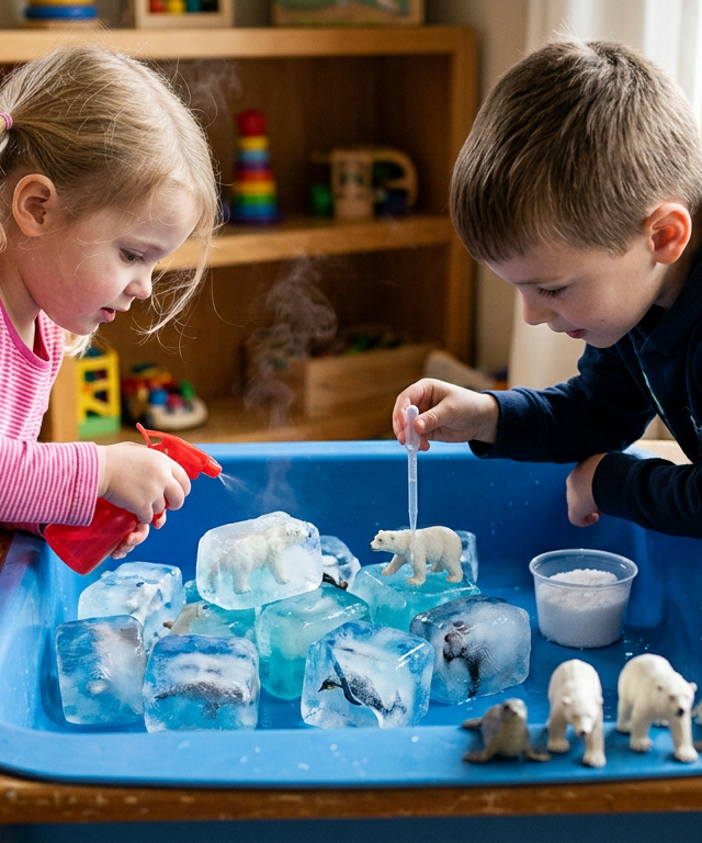 Arctic Animal Iceberg Rescue Missions — Animals activity for ages 3–8 years (indoor, 45 min)
