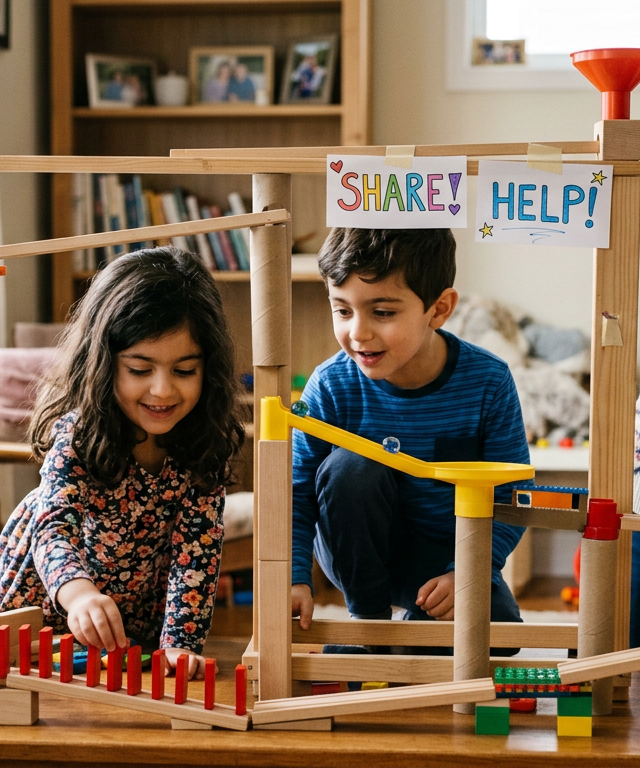 Kindness Chain Reaction STEM — Building Character activity for ages 5–10 years (indoor, 60 min)