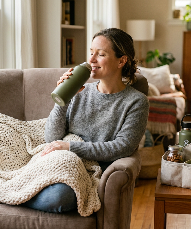 Hydration Station Self-Care Kit — Parent Care activity for ages For parents (indoor, 15 min)