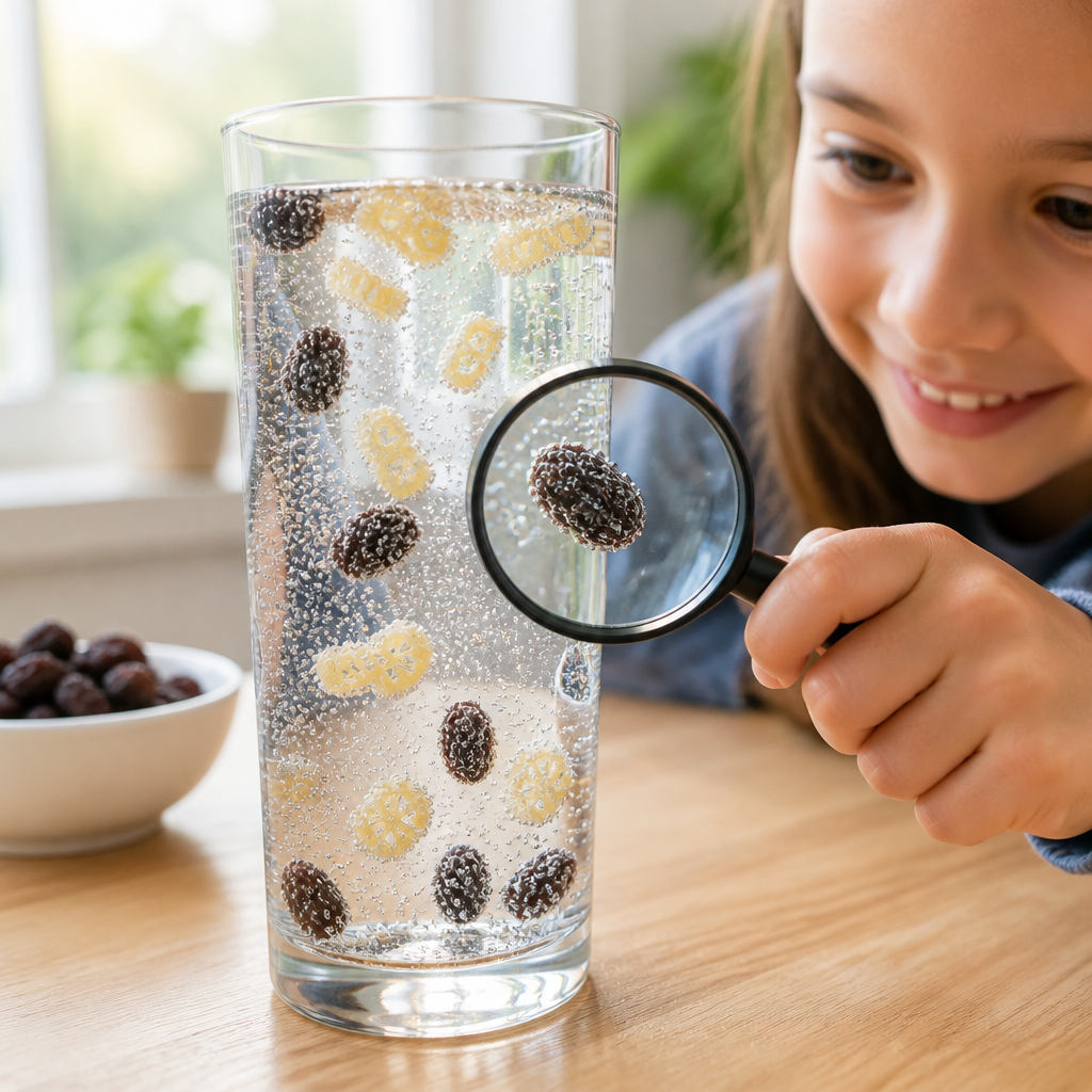 Solar Powered Raisin Dance Party — Science Experiments activity for ages 4–8 years (indoor, 25 min)